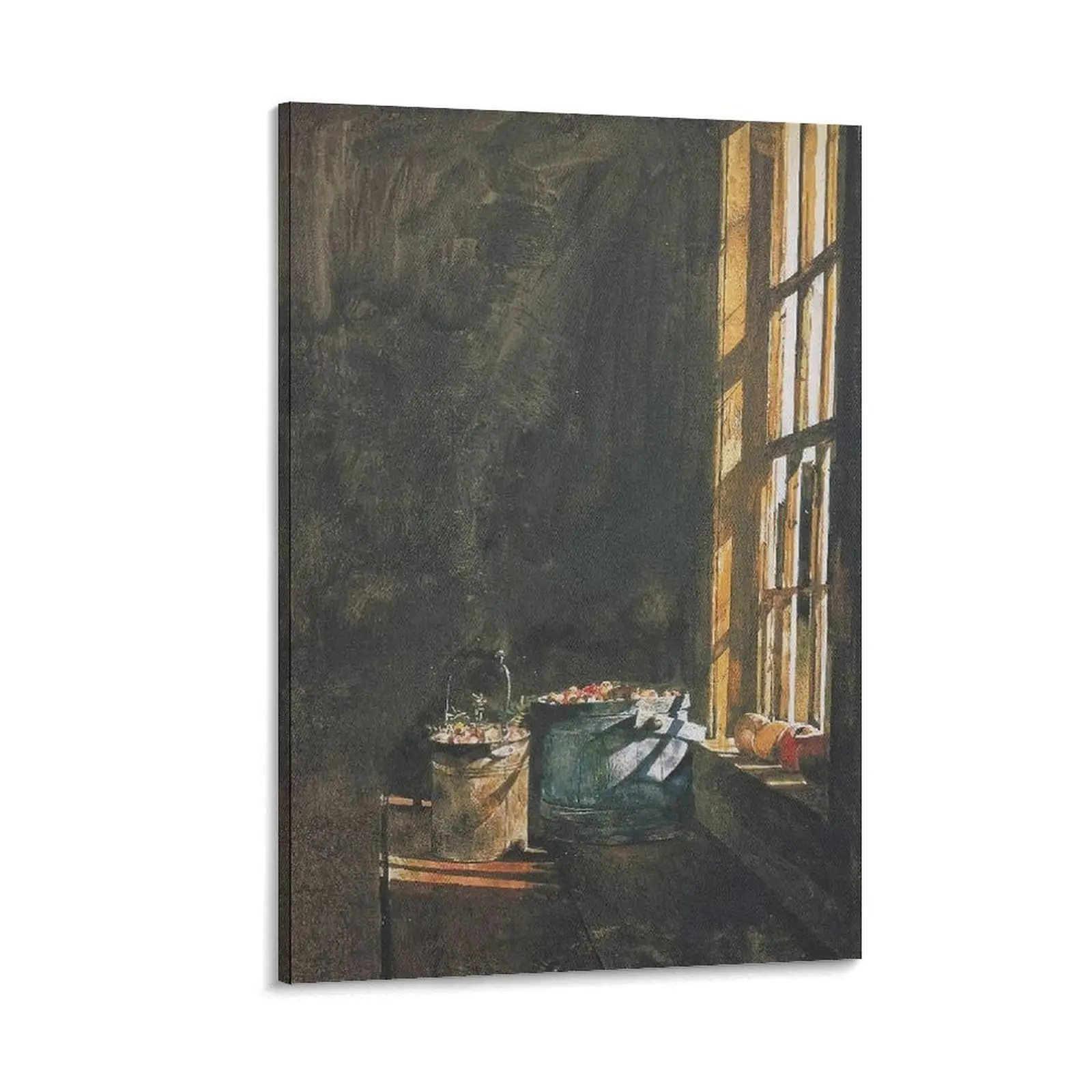 Cranberries by Andrew Wyeths, 1966 Artwork, Realism Landscape Nature Print, Vintage Poster, Wall Art Decoration. Poster Canvas Wall Art For Bedroom Decor Bar Office Room Decor Gift
