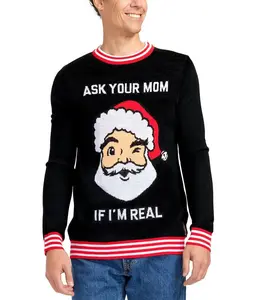 Men's Ask Your Mom Ugly Christmas Sweater