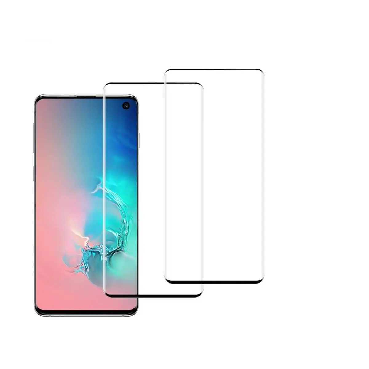 Xtreme Tempered Glass Screen Protector - Clear Cover for Samsung Galaxy S10 Smartphone, Cellphone Gadget Accessories, Protection