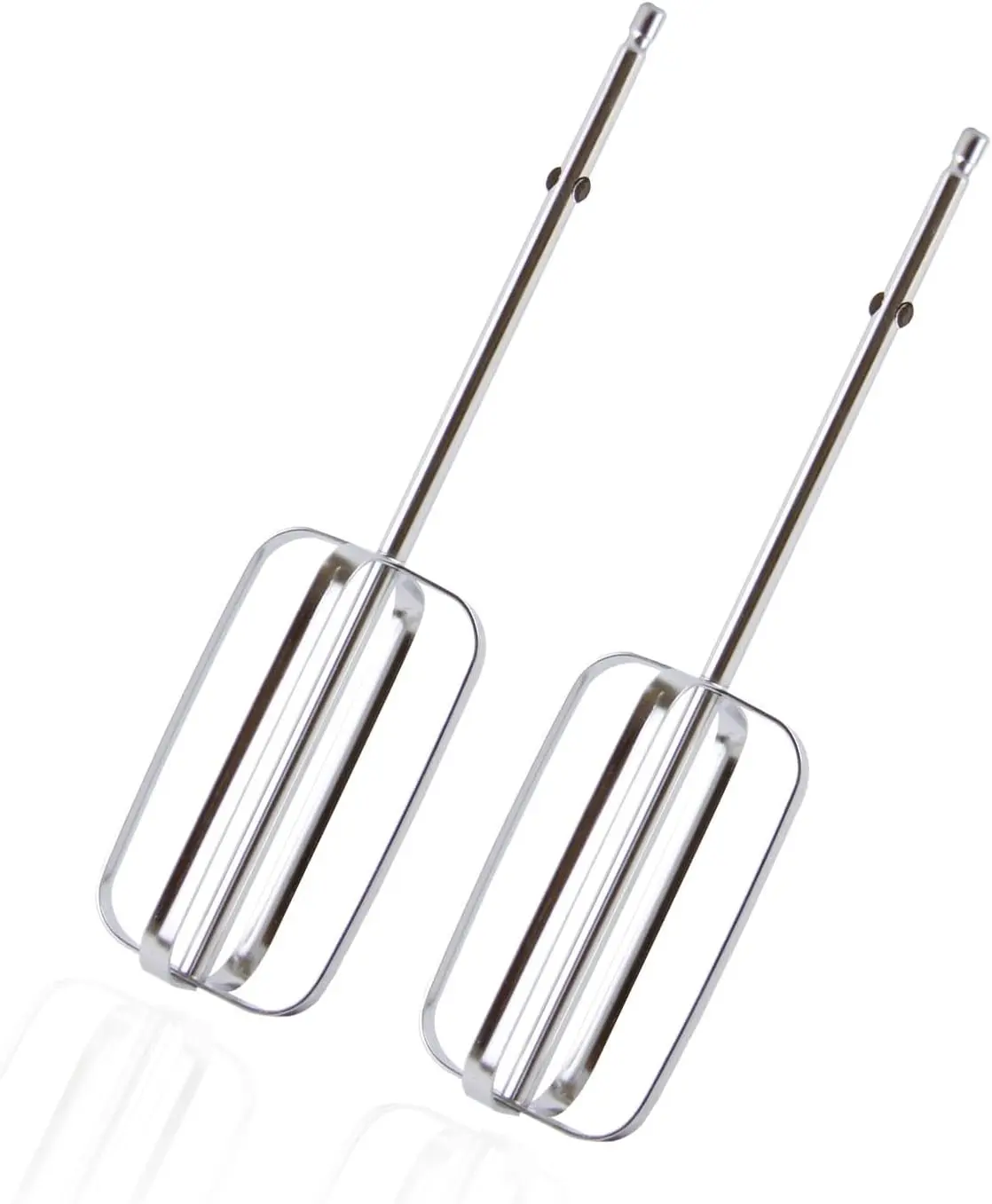 2 count Hand Mixer Attachments Beaters, Hand Mixer Beaters Attachments for Kitchen Stainless Steel Replacement Parts for Hamilton Beach 62682RZ 62692 62695V 64699 Mixer