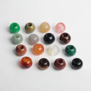 5 pcs bag Natural stone Hair Beads Loose Dreadlock Beads