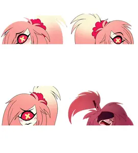 One-Eyed Bomber Girl Sticker - Sexy Pink Punk Rebel Anime Vinyl Decal for Car Windows Water Bottles Laptops Hydro Flask Skateboard Phone Case - Waterproof Weatherproof Durable Art Sticker for Adults - Trendy Explosive Aesthetic Decoration Accessory Gift