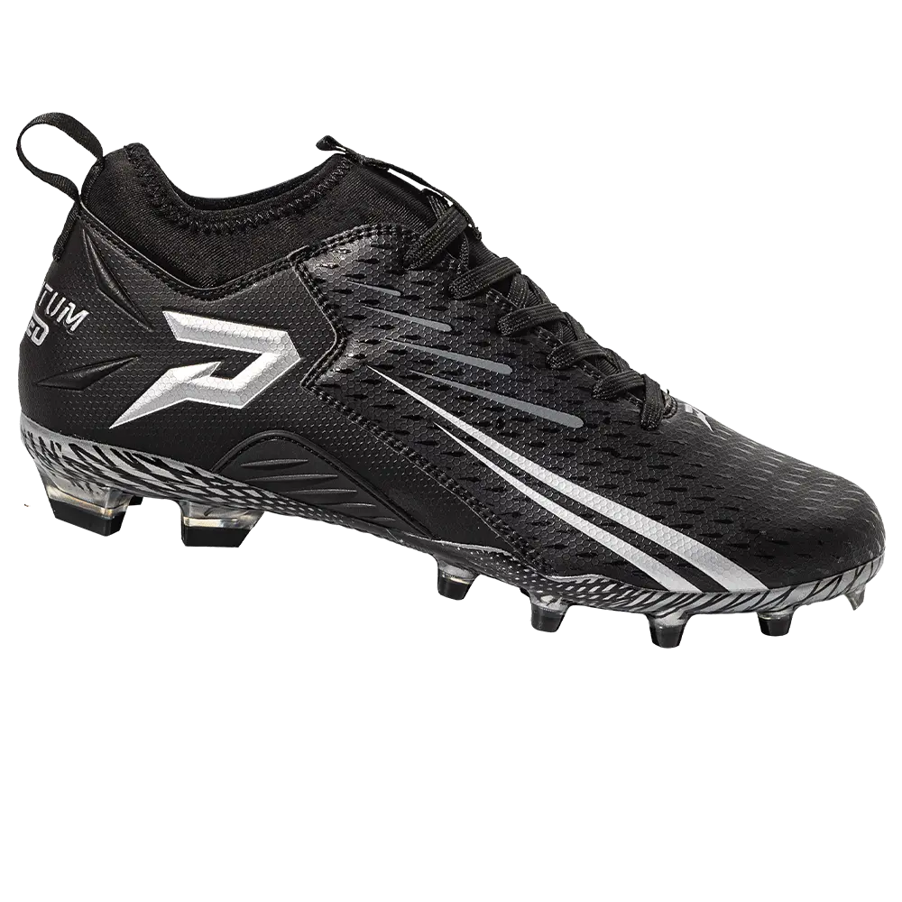 Phenom Elite Quantum Speed 2.0 Football Cleats - Black