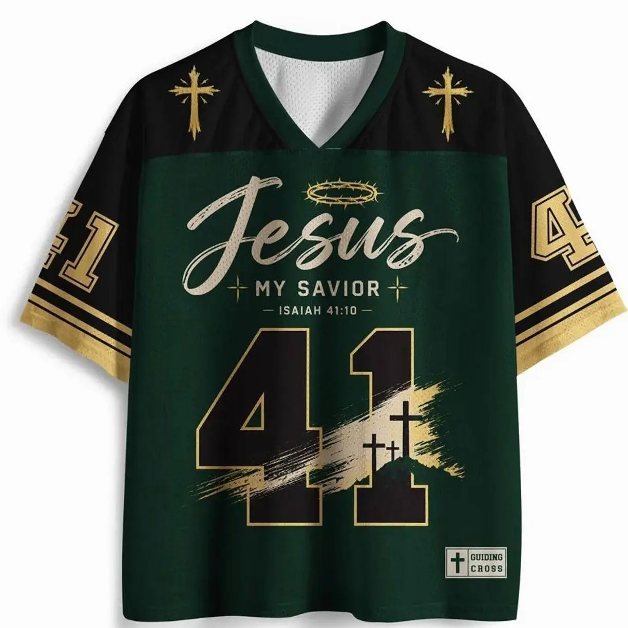 Jesus My Savior Christian Mesh Jersey B4D BBM