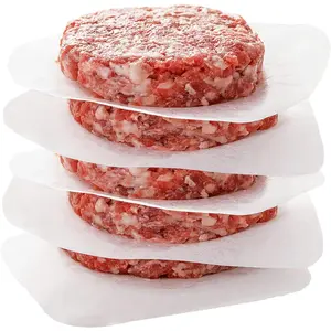 Square Parchment Paper 6x6Inch, Set of 300, Patty Paper,Non Stick Baking Parchment Sheet for Burger Press, Cookies When Storing, Freezing and Caramel Candy Wrappers