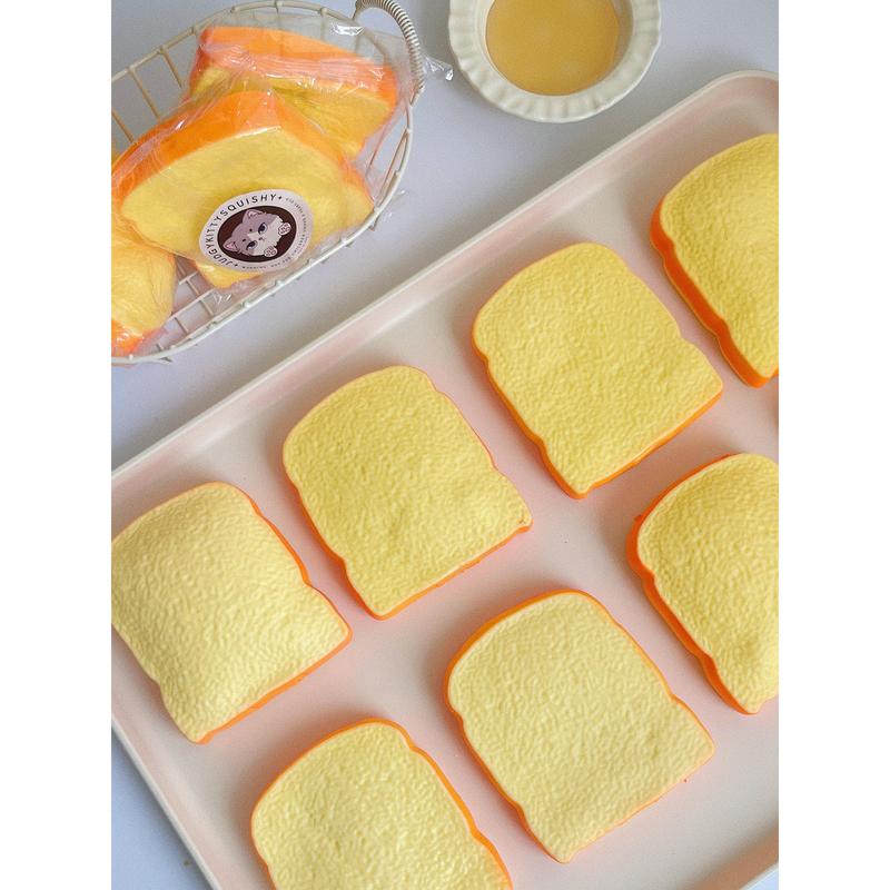 Squishy Toast Bread - Squeeze Away Your Worries with a Slice of Happiness