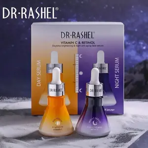 Anti Aging Vitamin C & Retinol Day Night Premium Formula Serum Set Dr. Rashel 30mlx2