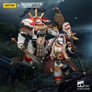 JOYTOY Warhammer 40,000 1/18 Action Figures White Scars Stormseer Consul Legion Praetor in Cataphractii Terminator Armour