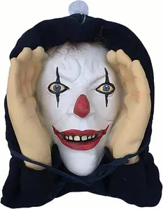 Original Scary Peeper Giggle Fun Prank Mask for Indoor or Outdoor, Décor for Window, Peeping Tom Creepy Prank Tricks, Scary Peeper Giggle- Fun Adults Prank Gift