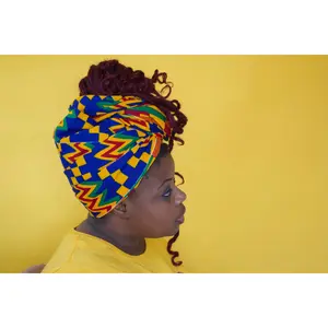 Majidah Kente Headwrap