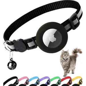 Keep Your Cat Safe and Stylish with the ATUBAN Airtag Cat Collar – Reflective, Breakaway, and Secure