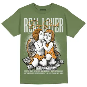 DopeSkill Graphic Tees Olive 5s Streetwear Unisex Cool T-Shirt Sneaker Colour Matching Real Lover Graphic