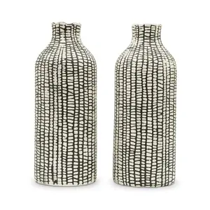 Black and White Vase