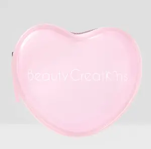 Beauty Creations Heart Cosmetic Bag