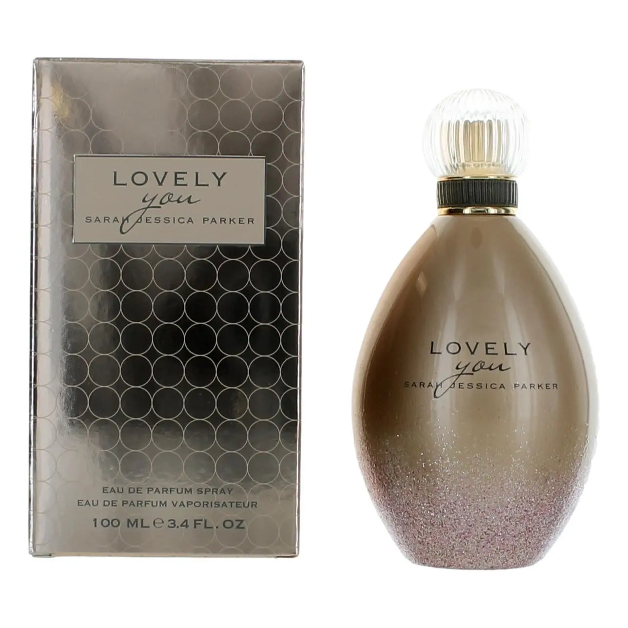 Women's Elegant Floral Style Perfume, Vanilla & Water Lily Scent with Jasmine, Pink Peony & Musk, Eau de Parfum (EDP) Spray Bottle, 3.4oz
