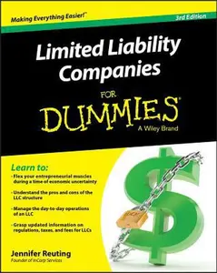 USED-Limited Liability Companies for Dummies, 3/E by Reuting, Jennifer (Paperback)