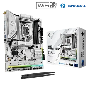 ASRock B860 Steel Legend WiFi LGA 1851 Intel B860 SATA 6Gb/s DDR5 ATX Motherboard