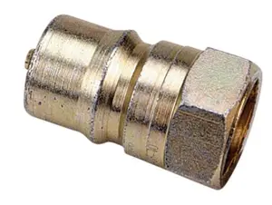 LiquiDynamics 900291 Dry Break Disconnect, 1/2” Male Nipple