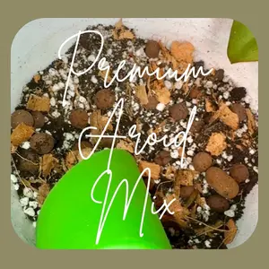 Premium, Soil-Less, Nutrient-Rich, Chunky, Aroid Potting Mix | Alocasia, Philodendron, Anthurium,  Monstera, Syngonium Substrate