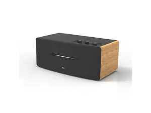 Edifier D12 Bookshelf Speaker - Integrated Desktop Stereo Bluetooth Speaker- Wooden Enclosure
