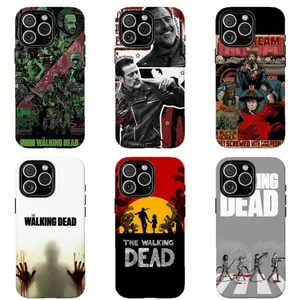 The Wa1king Deadd Phone Case,Retro Zombie Art Vibe,Tough phone case,for iPhone 17 16 15 14 13 12 11 Plus Pro Max and for Samsung S21 S22 S23 S24 S25 S26 Fe/Plus/Ultra,The Best Gift for Yourself, Partner,Friends, and Family, Phone Accessories