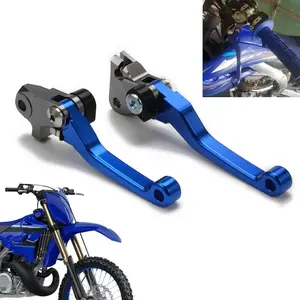 Dirt Bike Enduro Bike CNC Brake Clutch Levers for Yamaha YZ125 YZ250 2015-2023 YZ250F 2009-2023 YZ125X 2017-2023 YZ250X 2016-2023 YZ450F 2009-2023 YZ250FX 2020-2023 YZ450FX 2019-2023 Motorcycle