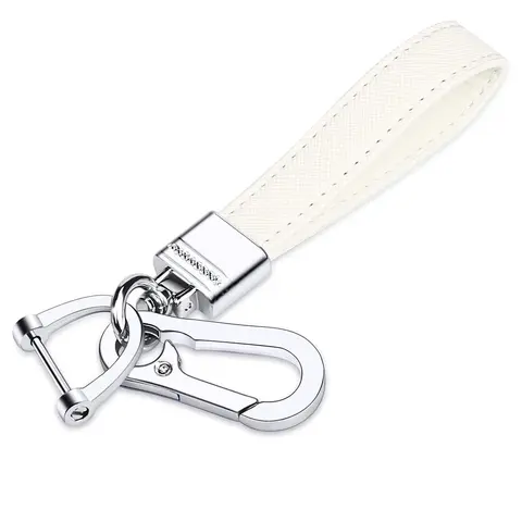 Fashionable Solid Color Car Keychain, Minimalist Design Keychain, Universal Key Chain Accessories, Key Rings For Car Keys, Car Fob Key Belt Keychain Holder with Anti-lost D-ring Clip for Men Women, Keychain for Purse, Keyrings, Car Key Chains