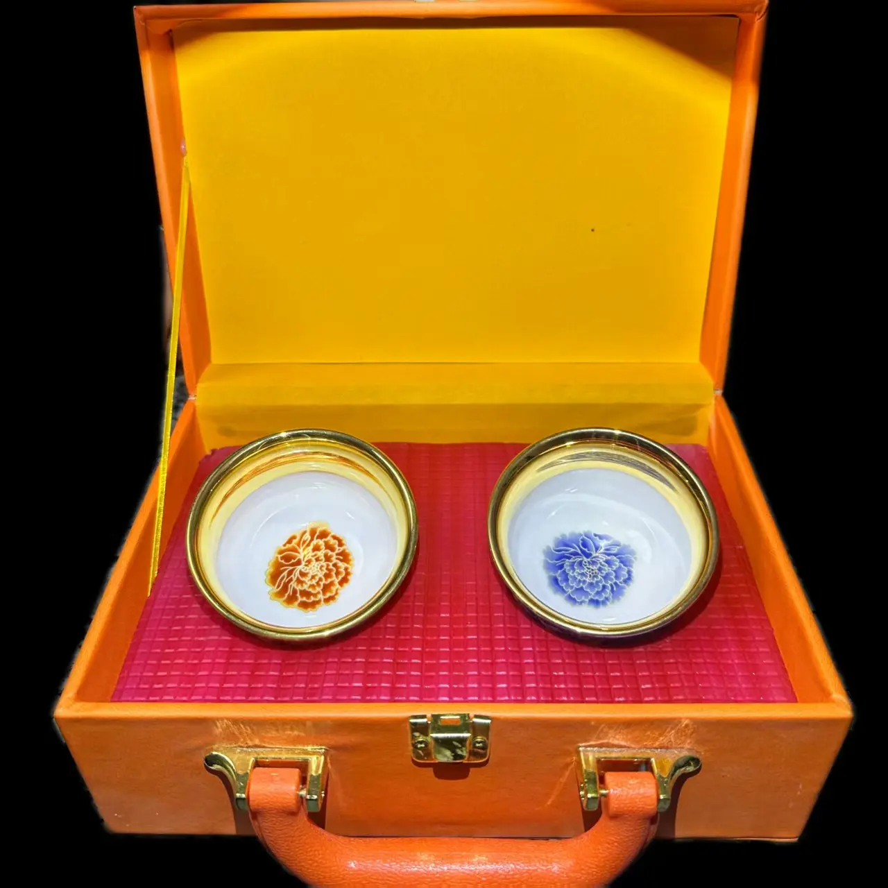 JianZhan Porcelain Tea Cup Set, Chinese Dragon and Phoenix Design, Strength and Good Fortune Theme, Collectible Cultural Pottery with Balance Element, Ideal Gift Piece