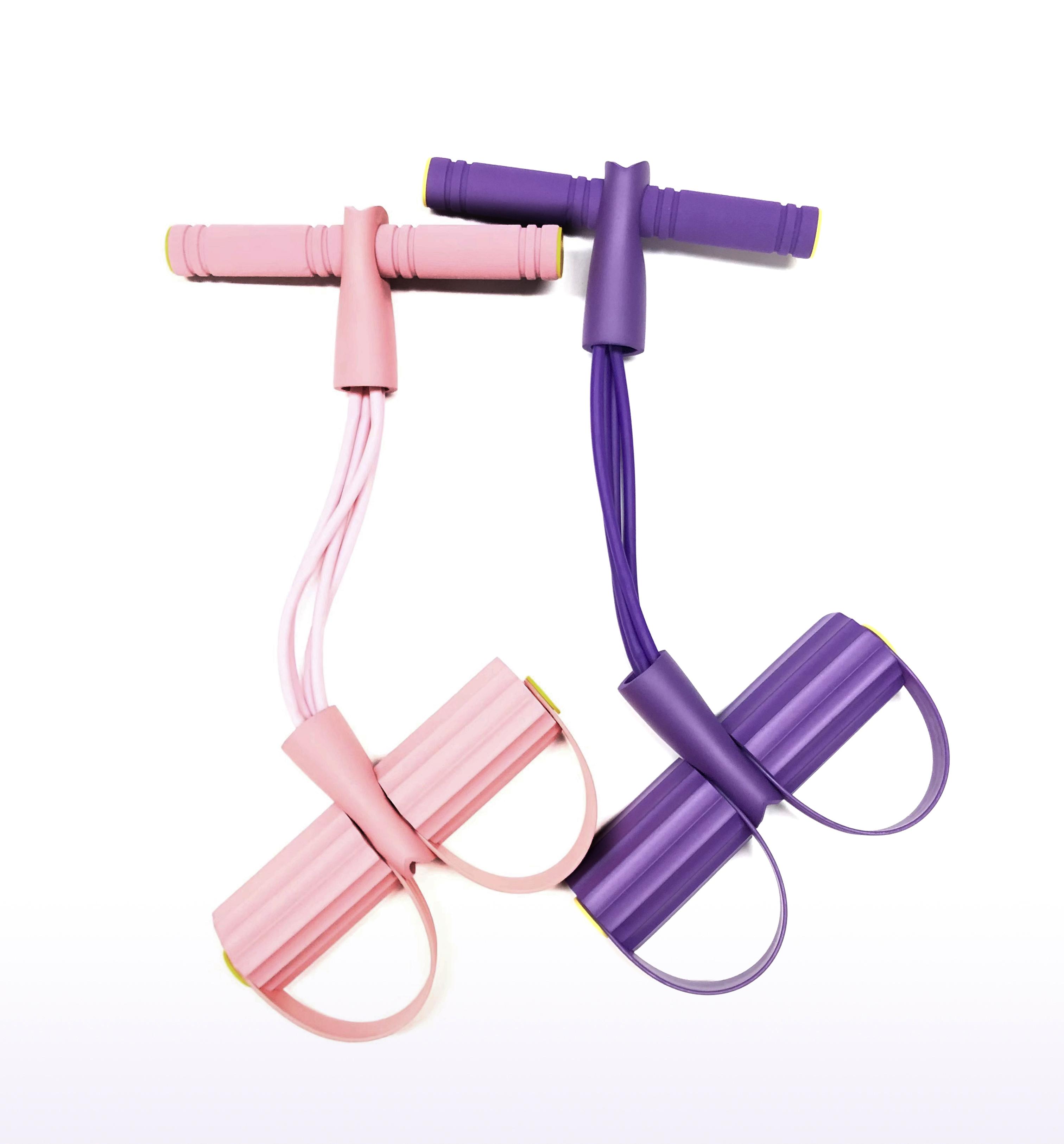 Portable Elastic Tube with Foot Support, Latex Material, Lightweight Design with Dual Grip Feature, Simple Tool for Home Use & Daily Activity