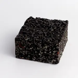 Chocolate Brownie Crispycake – Dense, Rich & Fudgy GIANT 3.5" x 3.5" Rice Crispy Treat