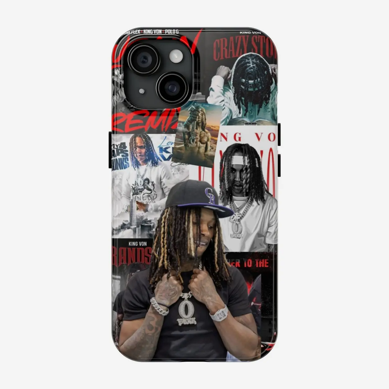 King Von Phone Case For iPhone And Samsung | Fan Merch Protective Cover & Gift For Hip Hop Lovers J - TikTok Shop King Von Phone Case For iPhone And Samsung | Fan Merch Protective Cover & Gift For Hip Hop Lovers J - TikTok Shop