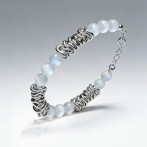 High end luxury couple bracelet unique gemstone design suitable for women elegant sparkling jewelry perfect for daily wear parties dates