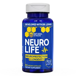 NEUROLIFE Supplement w/L-Ergothioneine - May help protect and prolong cognitive function†* - 60 Capsules