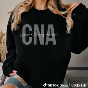 Medical Long Sleeve Sweatshirt – Certified Nursing Assistant 100% CNA