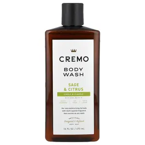 Cremo Body Wash, Sage & Citrus, 16 fl oz (473 ml)