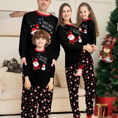 Pajamas Pijama Mama Y Bebe Bebé Pijama MamÃ¡ E Hija Pijamas Para