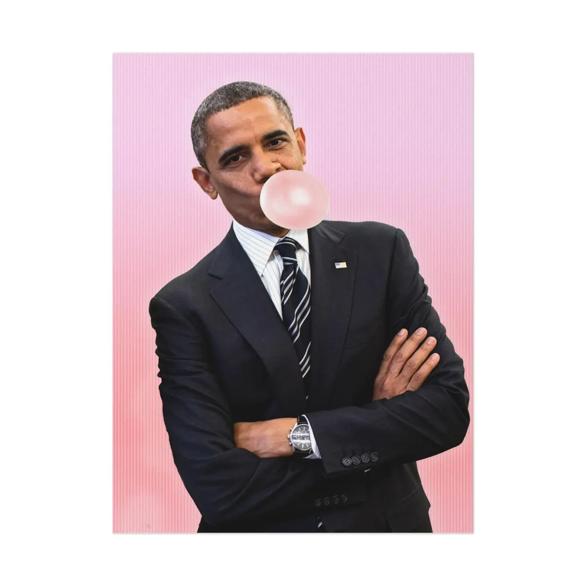 Obama's Secret Talents Unveiled! - Poster Print