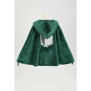 Attack On Titan & Micotaku Survey Corps Plush Cloak with Wings of Freedom