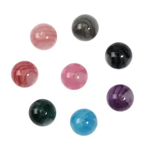 【B105] 50PCS MIX 100PC 1COLOR DIY resin starry sky gilt round beads loose beads handmade beaded bracelet jewelry materials accessories