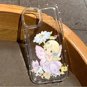 Cartoon P-Precious M-Moments Phone Case, Cellphone Accessories, Compatible with iPhone 17 16e 16 15 14 13 12 11 Pro Max Mini Air XR XS X 7 8 Plus, Soft Tpu Protective Back Cover