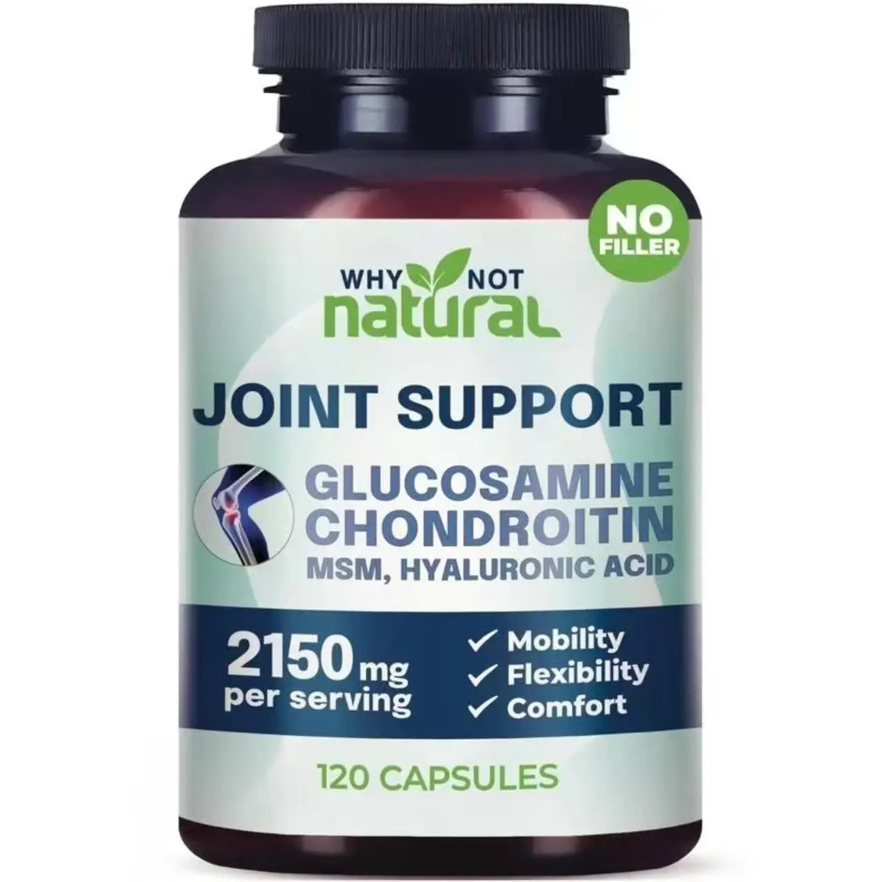 Why Not Natural Glucosamine Chondroitin MSM, Joint Support Supplement