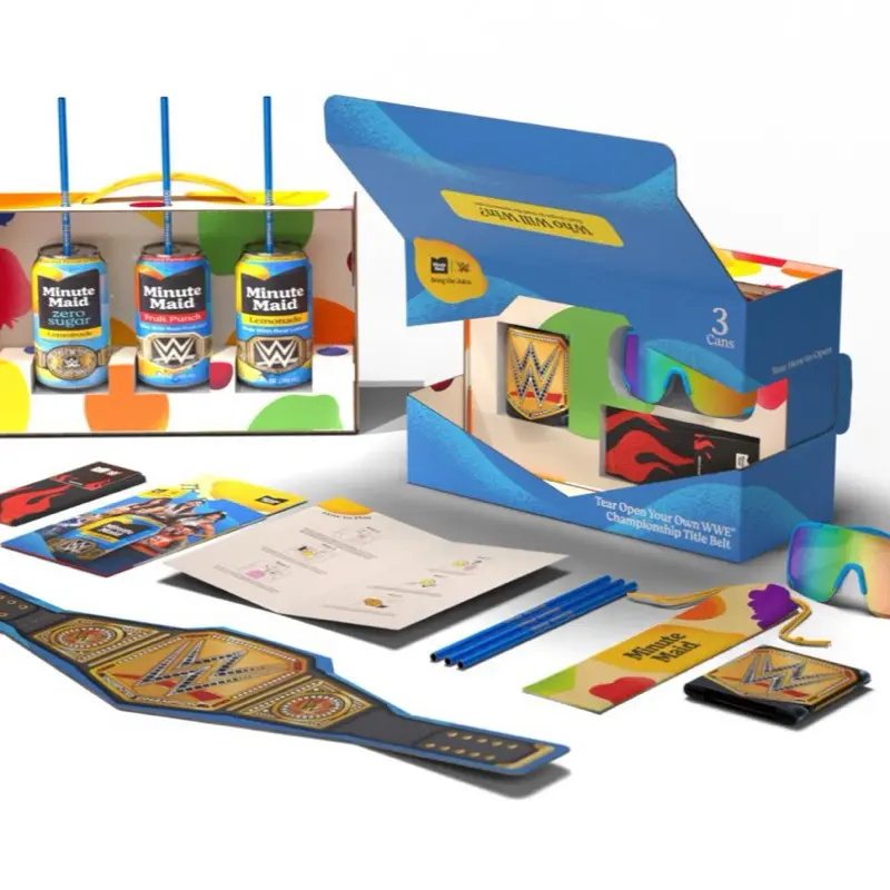WWE x Minute Maid Collectors Kit