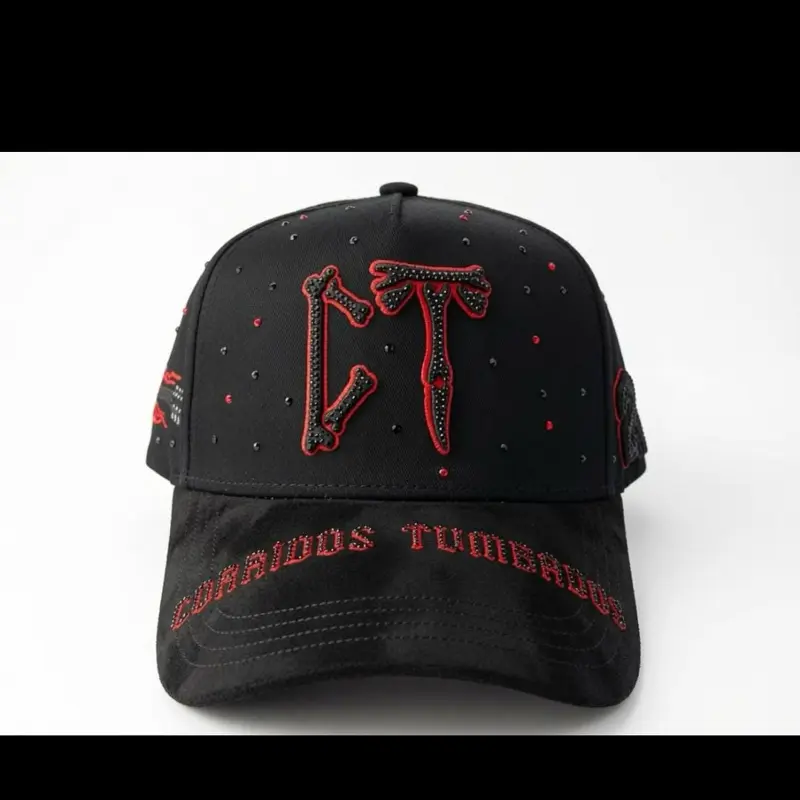 Gorra Corridos Tumbados Color Negro