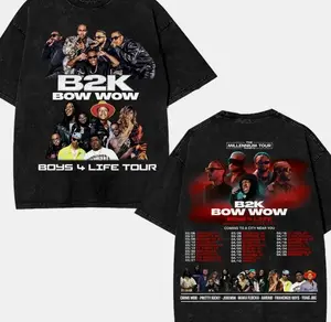 B2K Concert Art 2026 Washed T-shirt, Band Reunion Concert Tee, Boys 4 Life Tour Tee, Sweatshirt, Hoodie, Best Gift For Fan Shirt 0PA MZW