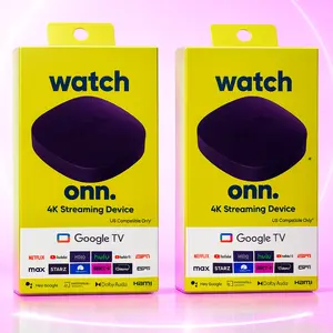 Onn box Full HD Streaming Device Watch Everything Free No Extra Cost Compatible with Google TV and US Compliant Phone Smartphone