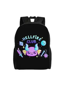 1 piece Handbag Hellfire Club 1 Back to school season Sturdy Shoulder stranger things For Men Women Birthday High Street Daypack Office Work 