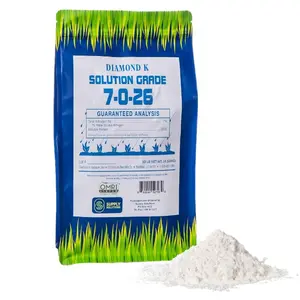 Diamond K 7-0-26 Organic Fertilizer 7% Nitrogen 26% Potash from Soy Protein Hydrolysate for Vegetable Garden & Tomato Plants 10 Pounds OMRI Listed
