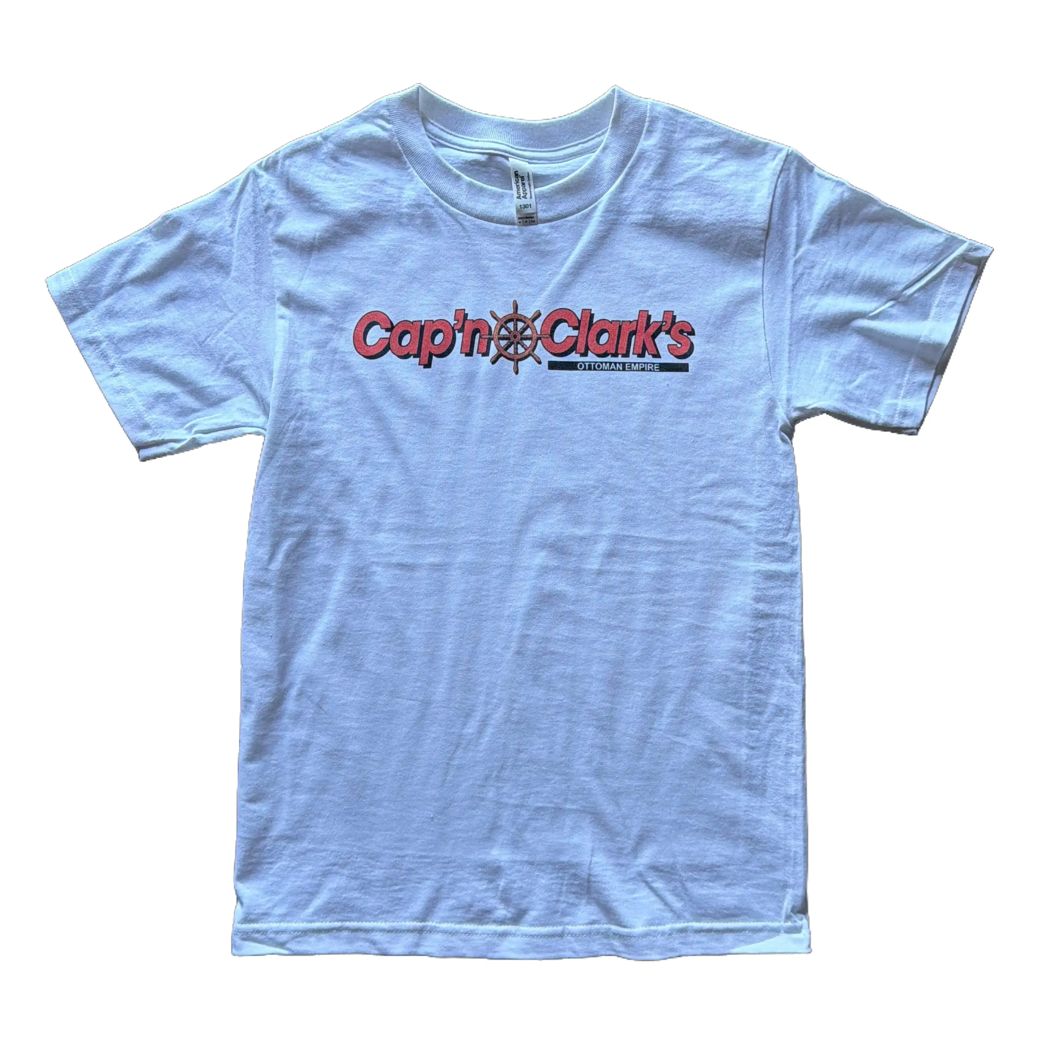 Backrooms Cap'n Clark's Ottoman Empire Tee - Unisex Graphic T-Shirt 100% Cotton