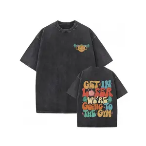 In My Muscle Mommy Era T-Shirt - Vintage Gym Motivational Slogan & Retro Cartoon Muscle Mom Graphic, Loose Fit Unisex Streetwear for Men & Women, Fitness Apparel, Machine Washable Comfortable Casual Workout Tee