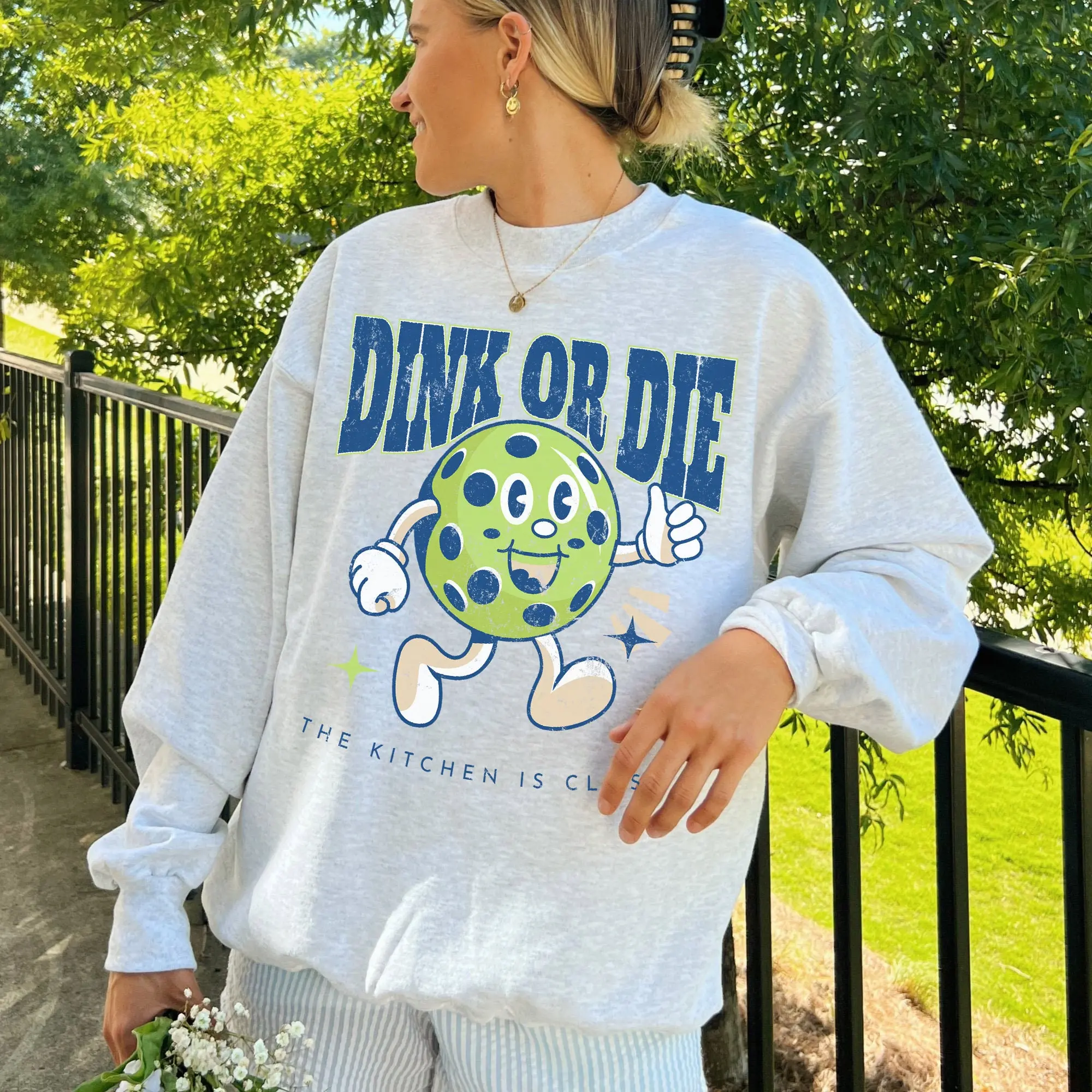 Retro Pickleball Sweatshirt, Pickleball Shirt, Dink It Pickleball Player Gift, Pickleball Season, Pickleballer Sweatshirt, Vintage Sports